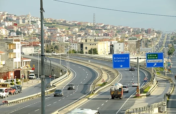 Flyover Junction Construction in Kumburgaz