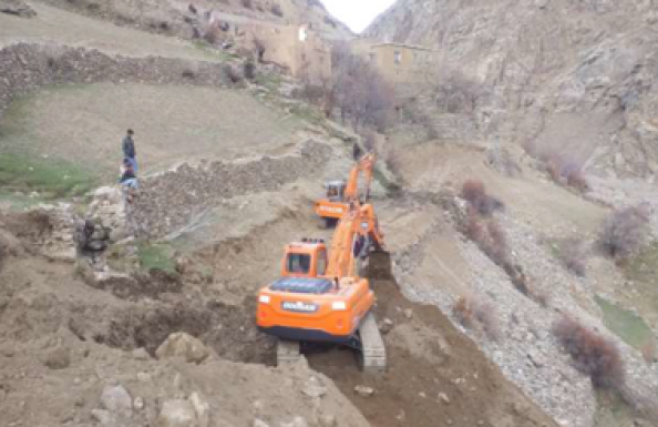 Afganistan Awshar - Panjsher Yolu İnşaat Projesi (00+000 - 13+666) KM